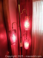 MaxSold Auction: Mid-century modern three-light tension pole lamp - London (Ontario, Canada) PARTNER MANAGED Estate Sale Online Auction - Alayne Crescent