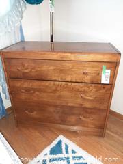 MaxSold Auction: Mid-century modern walnut chest of drawers - London (Ontario, Canada) PARTNER MANAGED Estate Sale Online Auction - Alayne Crescent