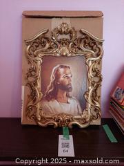 MaxSold Auction: *NEW* Ornate framed print of the "Head of Christ" painting by Warner Sallman - London (Ontario, Canada) PARTNER MANAGED Estate Sale Online Auction - Alayne Crescent