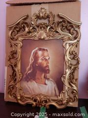MaxSold Auction: *NEW* Ornate framed print of the "Head of Christ" painting by Warner Sallman - London (Ontario, Canada) PARTNER MANAGED Estate Sale Online Auction - Alayne Crescent