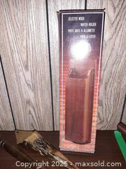 MaxSold Auction: *NEW* Wooden matchstick holder & Assorted brass  - London (Ontario, Canada) PARTNER MANAGED Estate Sale Online Auction - Alayne Crescent