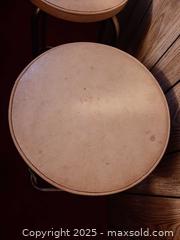 MaxSold Auction: Pair of French vintage Soudex vinyl bar stools - London (Ontario, Canada) PARTNER MANAGED Estate Sale Online Auction - Alayne Crescent