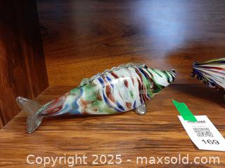 MaxSold Auction: Set of Murano hand-blown art glass fish figurines - London (Ontario, Canada) PARTNER MANAGED Estate Sale Online Auction - Alayne Crescent