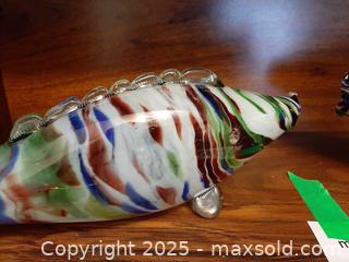 MaxSold Auction: Set of Murano hand-blown art glass fish figurines - London (Ontario, Canada) PARTNER MANAGED Estate Sale Online Auction - Alayne Crescent