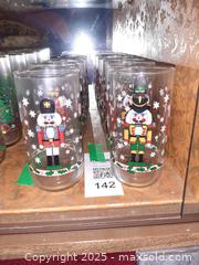 MaxSold Auction: Ten Libbey Christmas nutcracker drinking glasses - London (Ontario, Canada) PARTNER MANAGED Estate Sale Online Auction - Alayne Crescent
