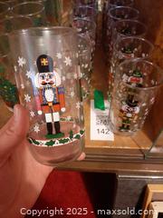 MaxSold Auction: Ten Libbey Christmas nutcracker drinking glasses - London (Ontario, Canada) PARTNER MANAGED Estate Sale Online Auction - Alayne Crescent
