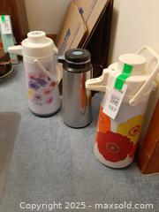 MaxSold Auction: Three vintage insulated airpot thermoses - London (Ontario, Canada) PARTNER MANAGED Estate Sale Online Auction - Alayne Crescent