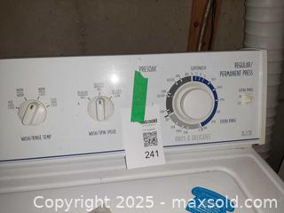 MaxSold Auction: Top-load washing machine - Whirlpool Performa model - London (Ontario, Canada) PARTNER MANAGED Estate Sale Online Auction - Alayne Crescent