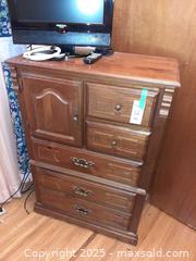 MaxSold Auction: Traditional wooden chest/tall dresser - London (Ontario, Canada) PARTNER MANAGED Estate Sale Online Auction - Alayne Crescent
