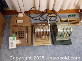 MaxSold Auction: Victor adding machine and two Paymaster check writers - London (Ontario, Canada) PARTNER MANAGED Estate Sale Online Auction - Alayne Crescent