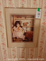 MaxSold Auction: Victorian Doll Framed Print - London (Ontario, Canada) PARTNER MANAGED Estate Sale Online Auction - Alayne Crescent