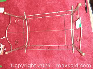 MaxSold Auction: Vintage brass doll bed - London (Ontario, Canada) PARTNER MANAGED Estate Sale Online Auction - Alayne Crescent