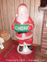 MaxSold Auction: Vintage Christmas 40” TPI Santa Blow Mold yard decoration - London (Ontario, Canada) PARTNER MANAGED Estate Sale Online Auction - Alayne Crescent