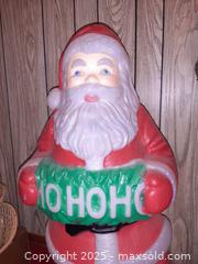 MaxSold Auction: Vintage Christmas 40” TPI Santa Blow Mold yard decoration - London (Ontario, Canada) PARTNER MANAGED Estate Sale Online Auction - Alayne Crescent