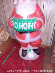 MaxSold Auction: Vintage Christmas 40” TPI Santa Blow Mold yard decoration - London (Ontario, Canada) PARTNER MANAGED Estate Sale Online Auction - Alayne Crescent
