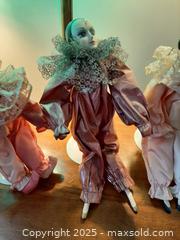 MaxSold Auction: Vintage collectible Pierrot or clown dolls - London (Ontario, Canada) PARTNER MANAGED Estate Sale Online Auction - Alayne Crescent
