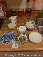 MaxSold Auction: Vintage glassware and transferware dishes - London (Ontario, Canada) PARTNER MANAGED Estate Sale Online Auction - Alayne Crescent