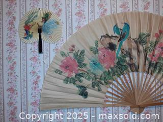 MaxSold Auction: Vintage hand-painted Asian folding wall fansVintage hand-painted Asian folding wall fans - London (Ontario, Canada) PARTNER MANAGED Estate Sale Online Auction - Alayne Crescent