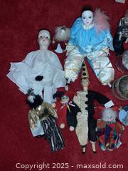 MaxSold Auction: Vintage porcelain harlequin/clown dolls - London (Ontario, Canada) PARTNER MANAGED Estate Sale Online Auction - Alayne Crescent