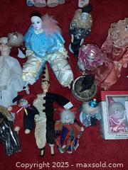MaxSold Auction: Vintage porcelain harlequin/clown dolls - London (Ontario, Canada) PARTNER MANAGED Estate Sale Online Auction - Alayne Crescent