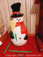 MaxSold Auction: Vintage TPI Plastics Snowman blow mold Christmas decoration - London (Ontario, Canada) PARTNER MANAGED Estate Sale Online Auction - Alayne Crescent