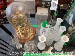 MaxSold Auction: Vintage Kundo anniversary clock, milk glass and more - London (Ontario, Canada) PARTNER MANAGED Estate Sale Online Auction - Alayne Crescent