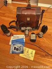 MaxSold Auction: Contax G1 35mm Film Camera with Zoom Lens  - Hope (British Columbia, Canada) SELLER MANAGED Estate Sale Online Auction -  Walnut Drive