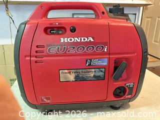 MaxSold Auction: Honda EU2000i Portable Inverter Generator  - Hope (British Columbia, Canada) SELLER MANAGED Estate Sale Online Auction -  Walnut Drive