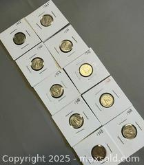 MaxSold Auction: (10) Collectible Canadian 10-Cent Coins (1965-1968) - Toronto (Ontario, Canada) PARTNER MANAGED Reseller Online Auction - Queen Street West