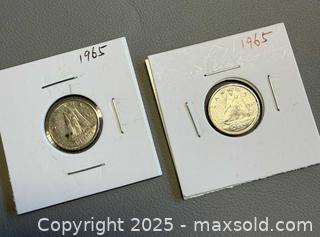 MaxSold Auction: (10) Collectible Canadian 10-Cent Coins (1965-1968) - Toronto (Ontario, Canada) PARTNER MANAGED Reseller Online Auction - Queen Street West