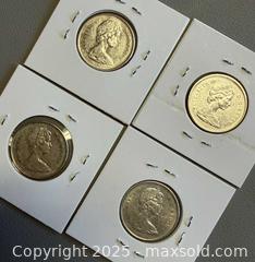 MaxSold Auction: (10) Collectible Canadian 25-Cent Coins (1960-1968) - Toronto (Ontario, Canada) PARTNER MANAGED Reseller Online Auction - Queen Street West