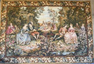 MaxSold Auction: Antique Belgian Wall Hanging Victorian Tapestry - Toronto (Ontario, Canada) PARTNER MANAGED Reseller Online Auction - Queen Street West