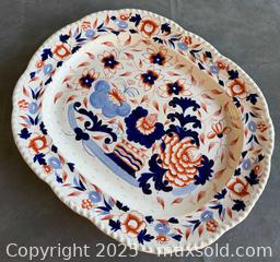 MaxSold Auction: Antique Ironstone Platters &#38; Lidded Tureen  - Toronto (Ontario, Canada) PARTNER MANAGED Reseller Online Auction - Queen Street West