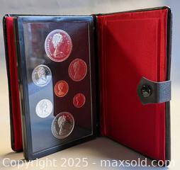 MaxSold Auction: Canada 1974 Royal Canadian Mint Coin Set in Original Leather Case - Toronto (Ontario, Canada) PARTNER MANAGED Reseller Online Auction - Queen Street West