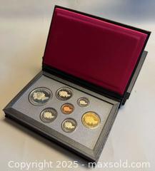 MaxSold Auction: Canada 1991 Royal Canadian Mint Coin Set in Original Leather Case - Toronto (Ontario, Canada) PARTNER MANAGED Reseller Online Auction - Queen Street West