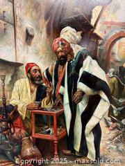 MaxSold Auction: Vintage Framed Reproduction Artwork (Carpet Merchants By Charles Wilda) - Toronto (Ontario, Canada) PARTNER MANAGED Reseller Online Auction - Queen Street West