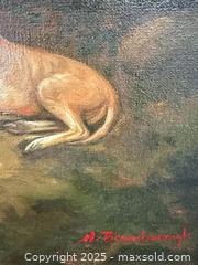 MaxSold Auction: Vintage Framed Reproduction Artwork on Canvas (Petrarch & Laura by Nicaise de Keyser) - Toronto (Ontario, Canada) PARTNER MANAGED Reseller Online Auction - Queen Street West