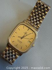 MaxSold Auction: Vintage Omega Seamaster Tank Quartz Date in Working Condition  - Toronto (Ontario, Canada) PARTNER MANAGED Reseller Online Auction - Queen Street West