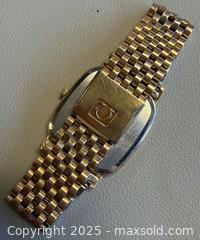 MaxSold Auction: Vintage Omega Seamaster Tank Quartz Date in Working Condition  - Toronto (Ontario, Canada) PARTNER MANAGED Reseller Online Auction - Queen Street West