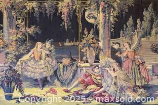 MaxSold Auction: Vintage Romantic Scene Tapestry - Toronto (Ontario, Canada) PARTNER MANAGED Reseller Online Auction - Queen Street West