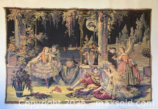 MaxSold Auction: Vintage Romantic Scene Tapestry - Toronto (Ontario, Canada) PARTNER MANAGED Reseller Online Auction - Queen Street West