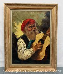 MaxSold Auction: Vintage Signed Original Painting on Canvas By Ernani Pluderi - Toronto (Ontario, Canada) PARTNER MANAGED Reseller Online Auction - Queen Street West