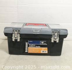 MaxSold Auction: 16” Stinson Toolbox  - Brampton (Ontario, Canada) SELLER MANAGED Commercial Liquidation Online Auction - Strathearn Avenue