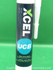 MaxSold Auction: 3 Pc XCEL UCB Ultra Clear Bond Adhesive and Sealant  - Brampton (Ontario, Canada) SELLER MANAGED Commercial Liquidation Online Auction - Strathearn Avenue