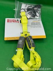 MaxSold Auction: 3 Pcs Boots & Barkley Light Up Small, LED Dog. Adjust to fit your dog or expand to fit you - Brampton (Ontario, Canada) SELLER MANAGED Commercial Liquidation Online Auction - Strathearn Avenue