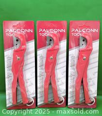 MaxSold Auction: 3 Pcs Palconn Tools PVC Pipe Cutter - Brampton (Ontario, Canada) SELLER MANAGED Commercial Liquidation Online Auction - Strathearn Avenue