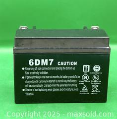 MaxSold Auction: 6DM7 Sealed Lead-acid Battery - Brampton (Ontario, Canada) SELLER MANAGED Commercial Liquidation Online Auction - Strathearn Avenue