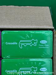 MaxSold Auction: Box of 24Pks of 20pcs Animal Paper Clips - Brampton (Ontario, Canada) SELLER MANAGED Commercial Liquidation Online Auction - Strathearn Avenue