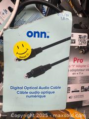 MaxSold Auction: Content of the Bin ( HDMI , Optical Cable Lightening Adapter and More ) as Pictured - Brampton (Ontario, Canada) SELLER MANAGED Commercial Liquidation Online Auction - Strathearn Avenue