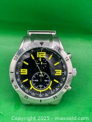 MaxSold Auction: Large Face Men Fashion Watch with Glow in the dark features  - Brampton (Ontario, Canada) SELLER MANAGED Commercial Liquidation Online Auction - Strathearn Avenue